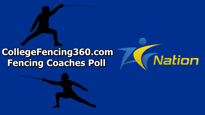 Fencing CollegeFencing360 ACC CollegeFencing360 Coaches Poll