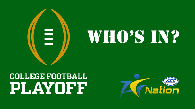 College Football Playoff Who's In College Football Playoff Rankings