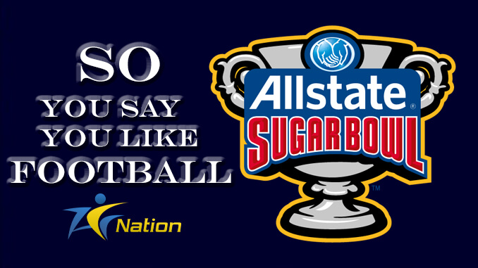 So you say Football