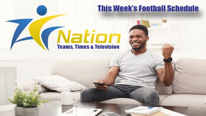 This Week's Football Schedule Football Schedule