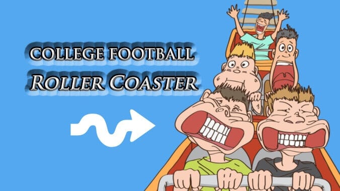 College Football Roller Coaster College Football