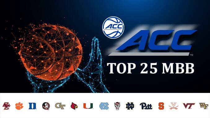 ACC Top 25 MBB Top 25 Basketball