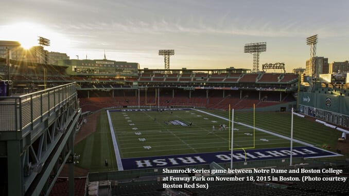 Fenway Park Football Bowls