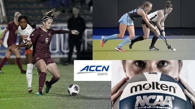 ACC Women's Sports Schedule Women's Sports
