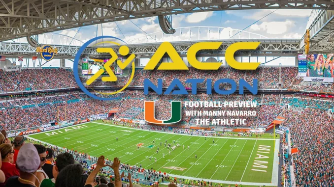 It's time for Miami to take the game to the proving grounds to convince fans the U is back. Mario Cristobal has all the goods this season to have a great shot at the ACC Championship.