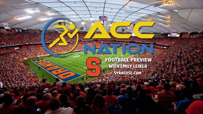 Fresh Start. Syracuse football has an all new coaching staff, new schemes and lots of new players as well.