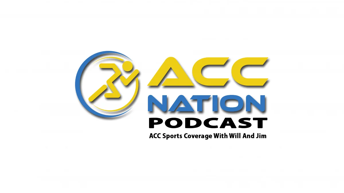 ACC Nation Podcast logo with a mic and headphones graphic.