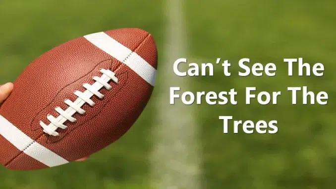 Can't See The Forest College Football